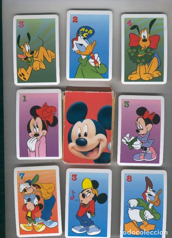 Postales: Baraja de cartas poker con imagenes Mikey Mouse: Fournier - Varios