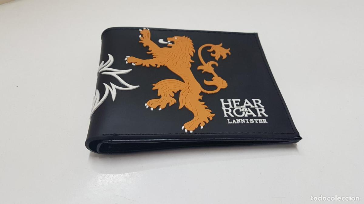 Postales: Cartera de bolsillo: Hear Me Roar Lannister (color negra), Game of Thrones (Juego de Tronos) - NULL