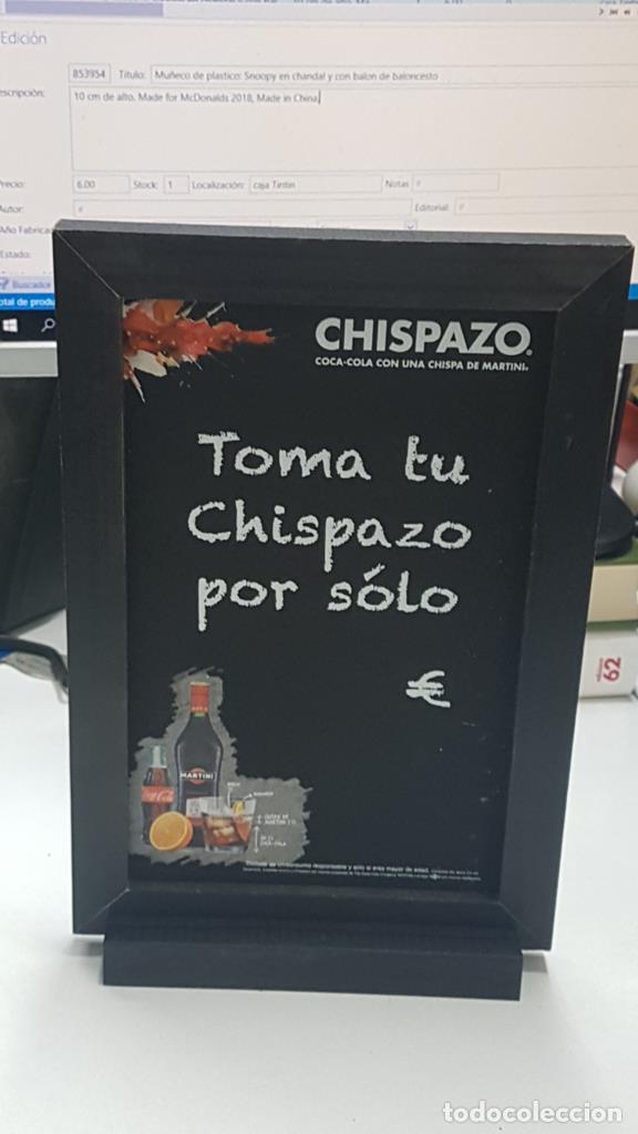 Postcards: Kit Ocasion Aperitivo: Coca-Cola con una chispa de Martini. Contiene 1 pack de 6 Pizarras de Mesa -