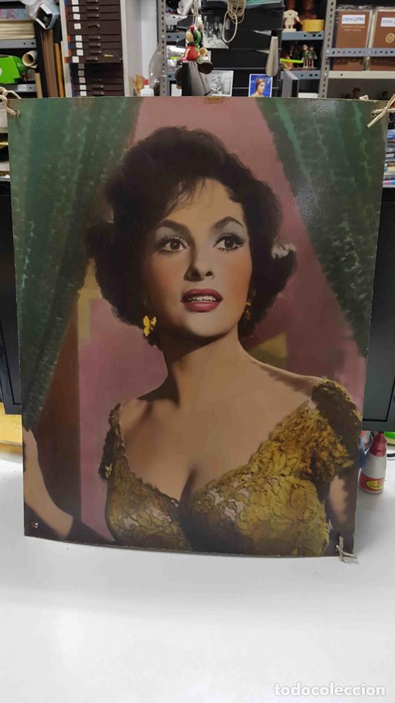 Postales: Cuadro sin marco: Sofia Loren. De los a&ntilde;os 50-60 - NULL - Foto 1