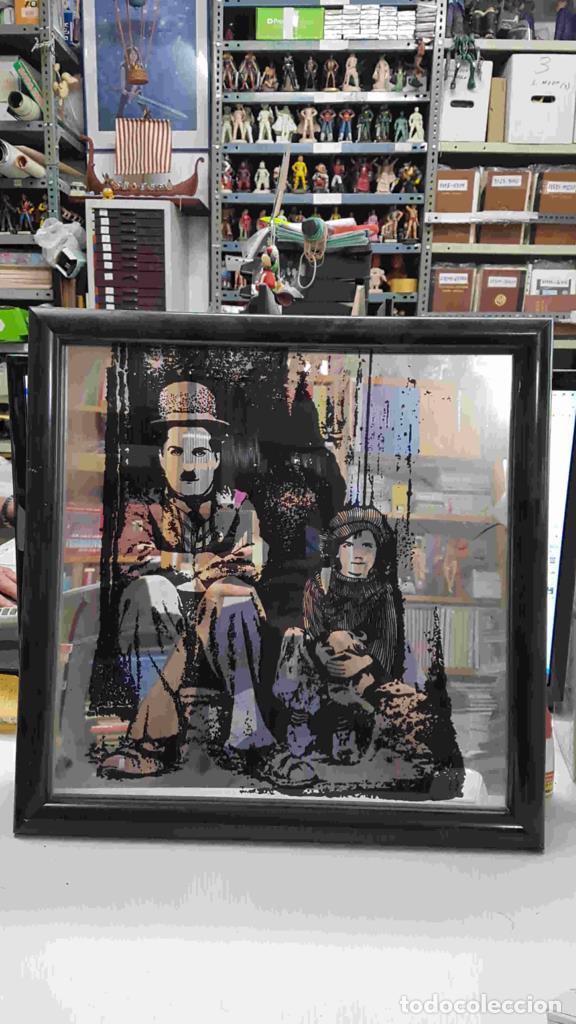 Postales: Cuadro: Charles Chaplin como si fuera un espejo - NULL - Foto 2