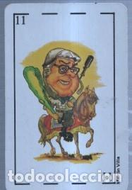 Cartoline: Baraja El Jueves: carta con Rodolfo Martin Villa -