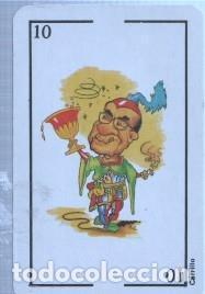 Cartoline: Baraja El Jueves: carta con Santiago Carrillo -