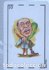Cartoline: Baraja El Jueves: carta con Blas Pi&ntilde;ar -