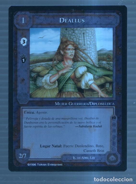 Postales: Carta El Se&ntilde;or de los anillos: Servidores de la oscuridad: DEALLUS - NULL