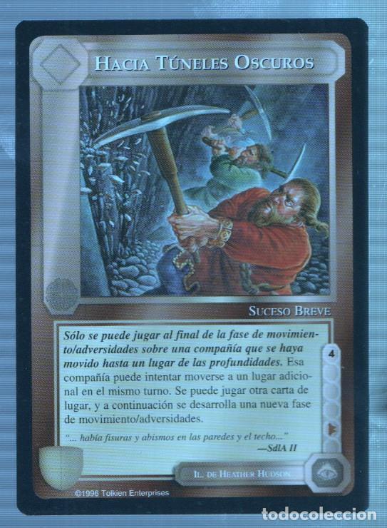 Postales: Carta El Se&ntilde;or de los anillos: Servidores de la oscuridad: HACIA TUNELES OSCUROS - NULL