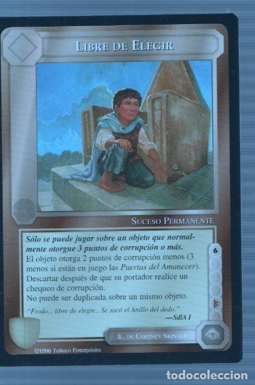 Postales: Carta El Se&ntilde;or de los anillos: Servidores de la oscuridad: LIBRE DE ELEGIR - NULL