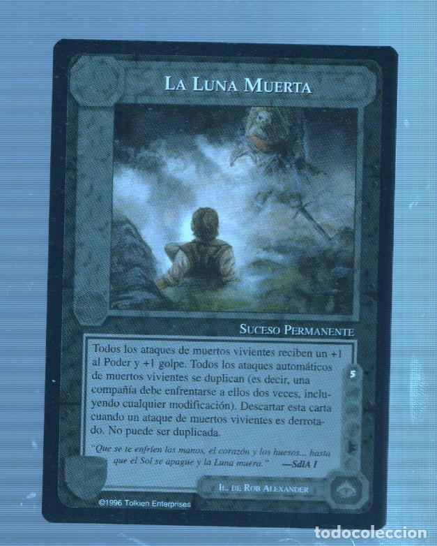 Postales: Carta El Se&ntilde;or de los anillos: Servidores de la oscuridad: LA LUNA MUERTA - NULL