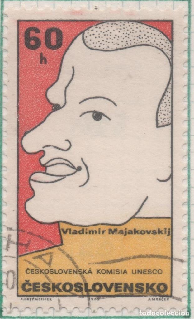 Cartes Postales: Sello E01558: hoja 100, Checoslovaquia: Sello Multicolor, dentado. Retratos satirico de personajes c