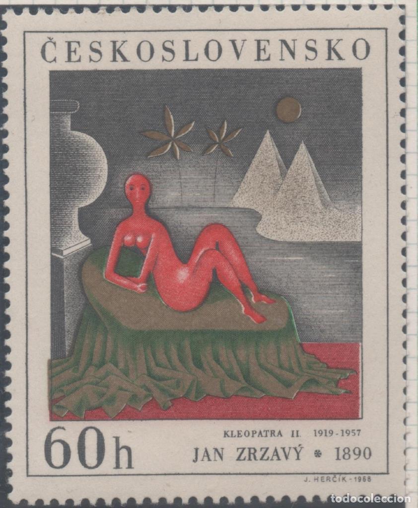 Postales: Sello E01537: hoja 99, Checoslovaquia: Sello Multicolor, dentado. Pinturas Galeria Nacional de Prag