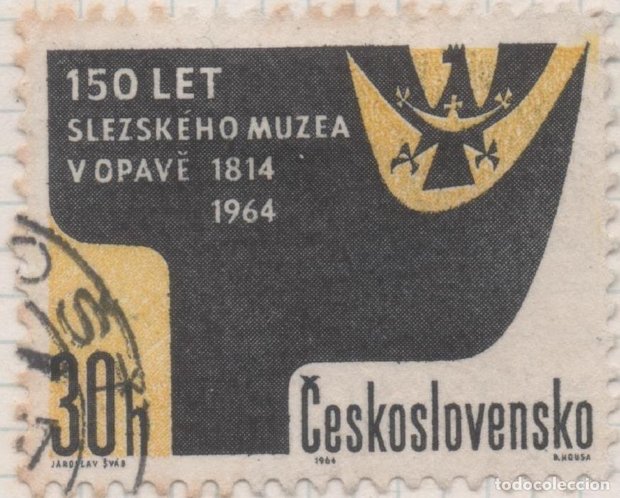 Postcards: Sello E01211: hoja 79, Checoslovaquia: Sello Negro y amarillo, dentado. 150 Aniversario del Museo de