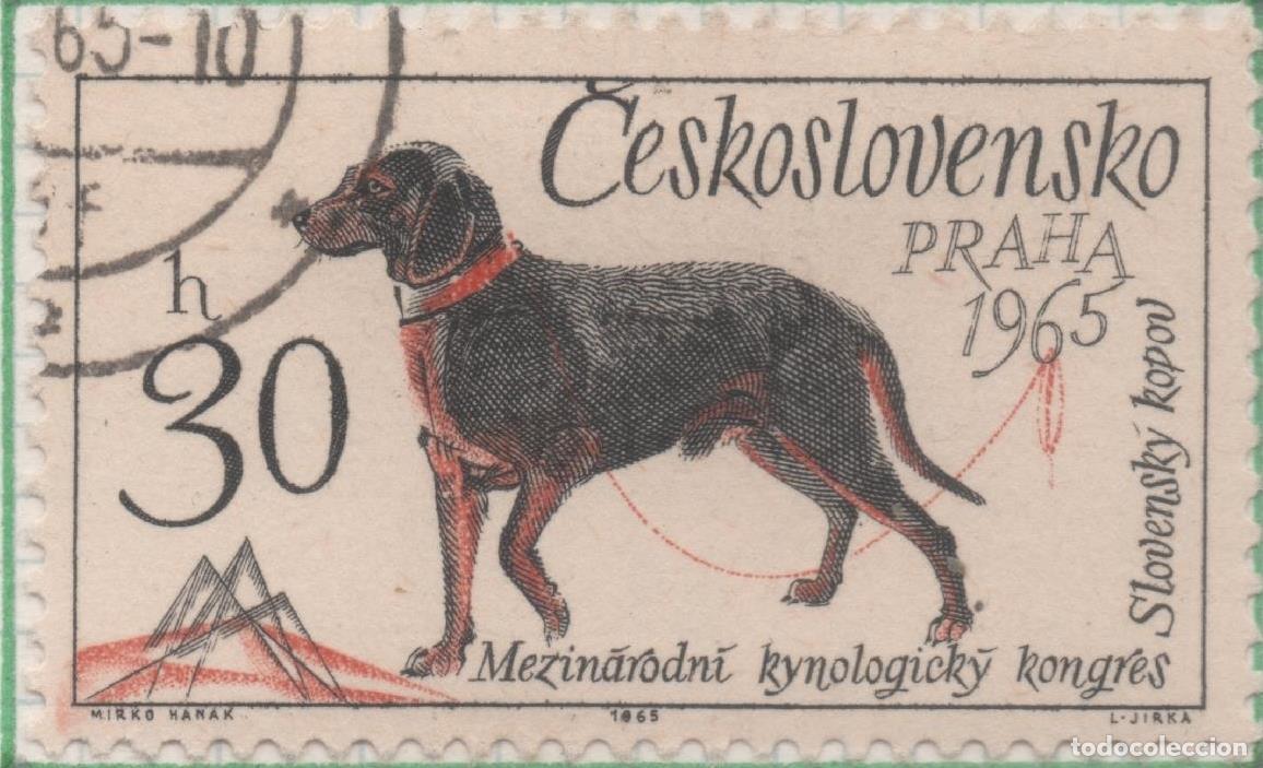 Postais: Sello E01266: hoja 82, Checoslovaquia: Sello Multicolor, dentado. Exposici&oacute;n Canina. Kopov eslovaco,