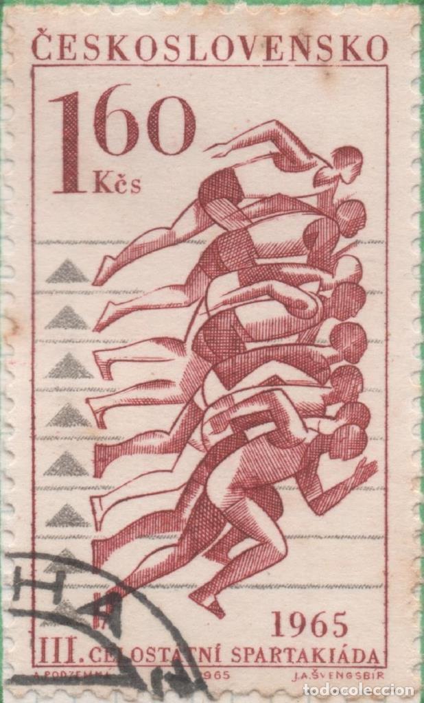Postais: Sello E01265: hoja 82, Checoslovaquia: Sello Granate, dentado. 3&ordm; Juegos Nacionales Spartaquistas, I