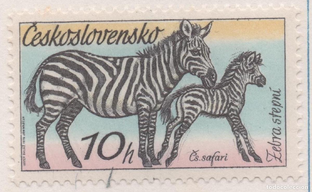 Cartes Postales: Sello E01996: hoja 135, Checoslovaquia: Sello Multicolor, dentado. Parque natural de Dvurkralove. Ce