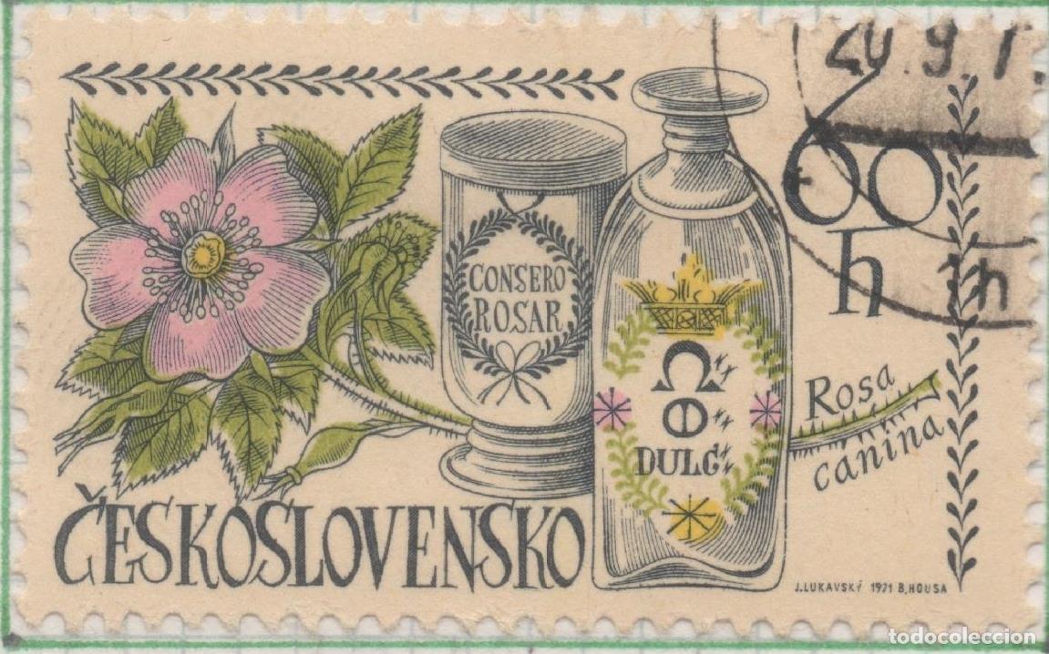 Postales: Sello E01714: hoja 111, Checoslovaquia: Sello Multicolor, dentado. VI Congreso Internacional de Farm