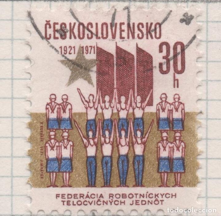 Postales: Sello E01709: hoja 111, Checoslovaquia: Sello Multicolor, dentado. 50 Aniversario de la Federaci&oacute;n N