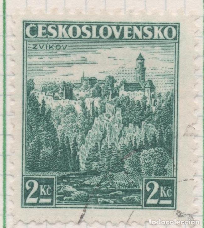 Cartes Postales: Sello E00186: hoja 16, Checoslovaquia: Sello Lila oscuro dentado. Zikov, 2 Koruny - Varios