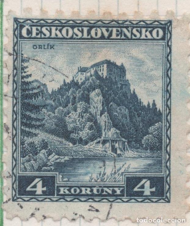 Cartes Postales: Sello E00151: hoja 14, Checoslovaquia: Sello Azul oscuro dentado. Mansionaes, 4 Koruny - Varios