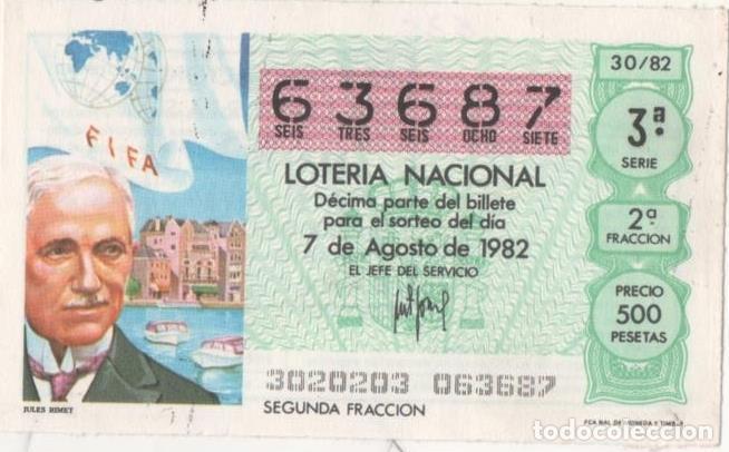 Postkarten: Loteria E00635: hoja n&ordm; 43. Loteria Nacional. N&ordm; 63687, serie 3&ordf;, fracci&oacute;n 2&ordf;, precio 500 pesetas, s