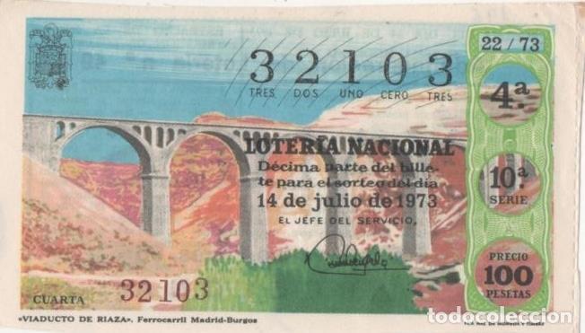 Postcards: Loteria E00196: hoja n&ordm; 15. Loteria Nacional. N&ordm; 32103, serie 10&ordf;, fracci&oacute;n 4&ordf;, precio 100 pesetas,