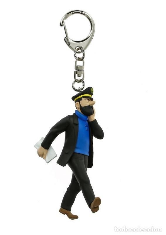 Cartoline: Llavero de Haddock con diario - Llavero grande 10cm. (ref. #42489) - Varios