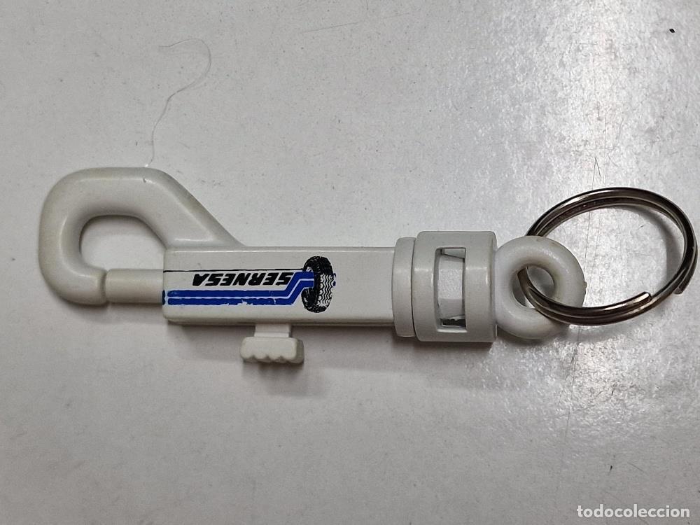 Cartoline: Llavero: Sernesa, proveedor de equipamiento, herramientas y maquinarias para montaje y reparaci&oacute;n de