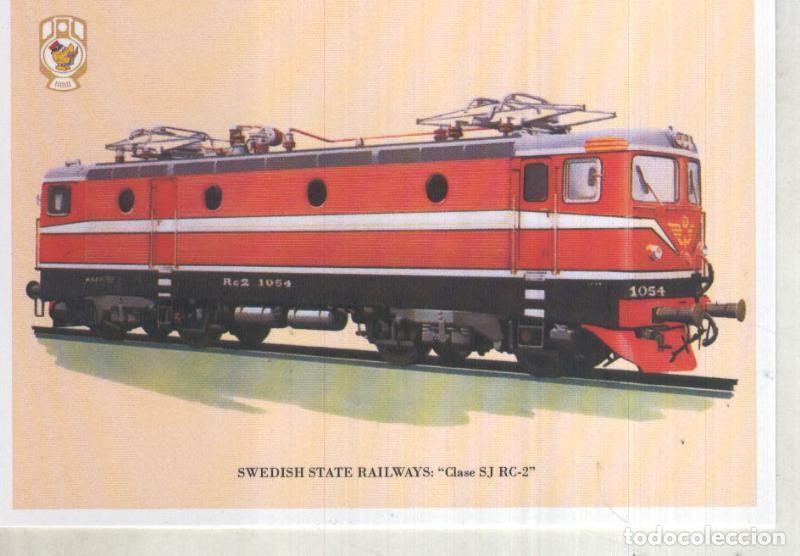 Postales: Postal / Postcard: El Boletin serie 1 numero 09 de 12: Swedish State Railways - A.Llop