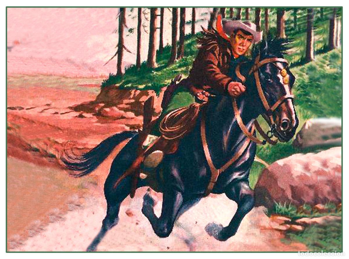Postales: Postal / Postcard: El Boletin serie 12 numero 09: Mendoza Colt , serie Heroes a Caballo - Silvestre