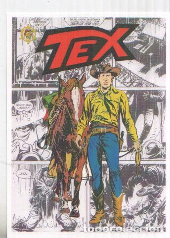 Postales: Postal / Postcard: El Boletin serie 2: Tex (clasicos del Western) numero 11 de 12: Tex - A.Llop