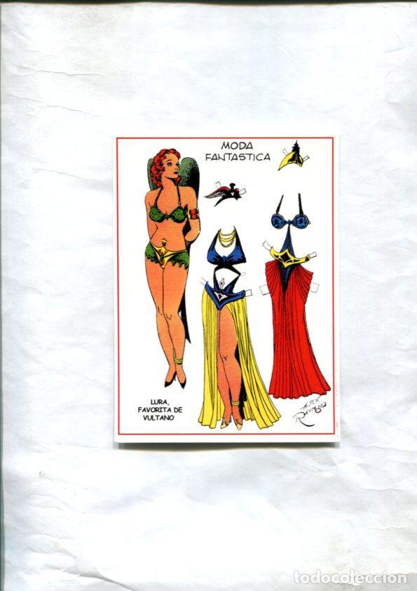 Postales: Postal / Postcard: El Boletin serie 5 numero 12 de 12: Flash Gordon: Moda Fantastica: Lura favorita