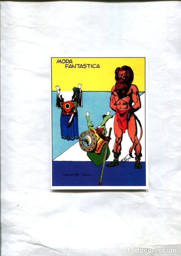 Cartoline: Postal / Postcard: El Boletin serie 5 numero 04 de 12: Flash Gordon: Moda Fantastica: Principe Thun
