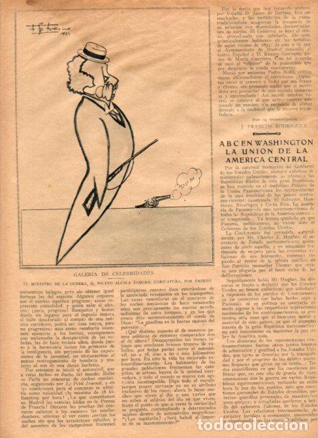 Cartoline: LAMINA V52284: Niceto Alcala Zamora caricatura por Fresno