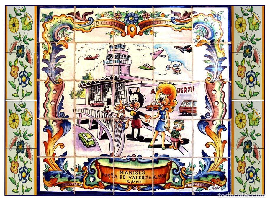 Postcards: Postal / Postcard: El Boletin serie 11 (Pumby) numero 06: Pumby (Ceramica): Manises porta de Valenci