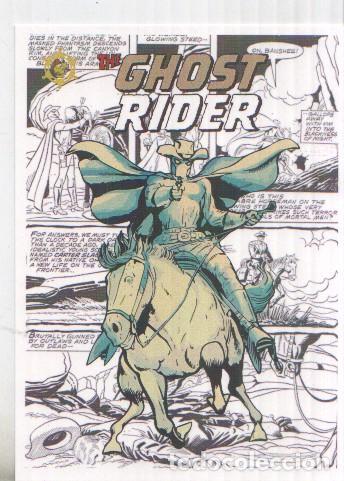 Postcards: Postal / Postcard: El Boletin serie 2: Ghost Rider (clasicos del Western) numero 05 de 12: Ghost Ri