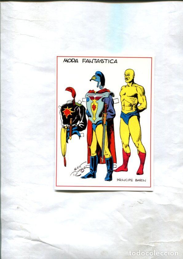 Postkarten: Postal / Postcard: El Boletin serie 5 numero 08 de 12: Flash Gordon: Moda Fantastica: Principe Barin