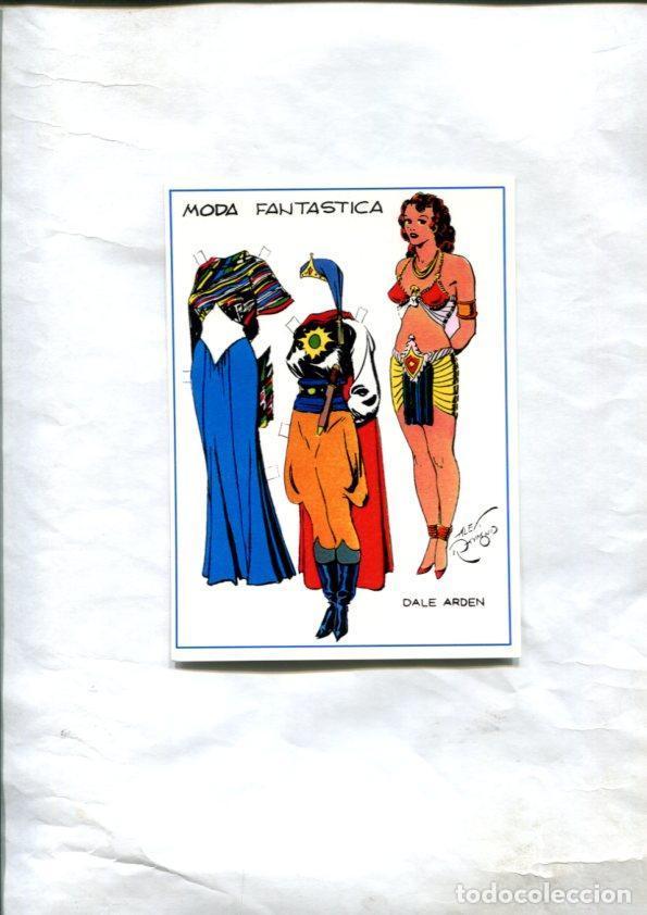 Cartes Postales: Postal / Postcard: El Boletin serie 5 numero 07 de 12: Flash Gordon: Moda Fantastica: Dale Arden - S
