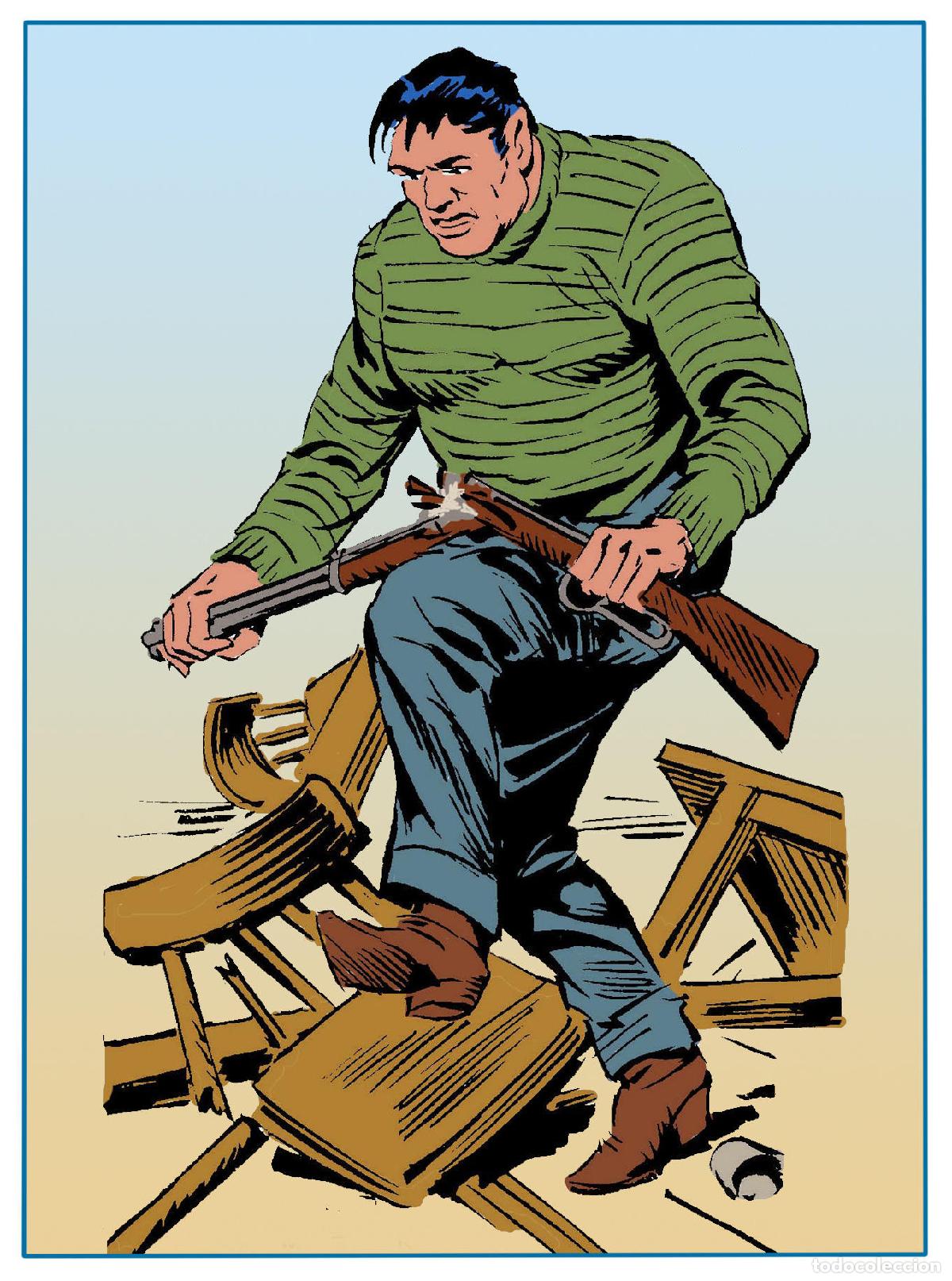 Cartes Postales: Postal / Postcard: El Boletin serie 09: Pat Mc Ryan: Tex Willer 1&ordf; serie personaje: Pat Mc Ryan - Si