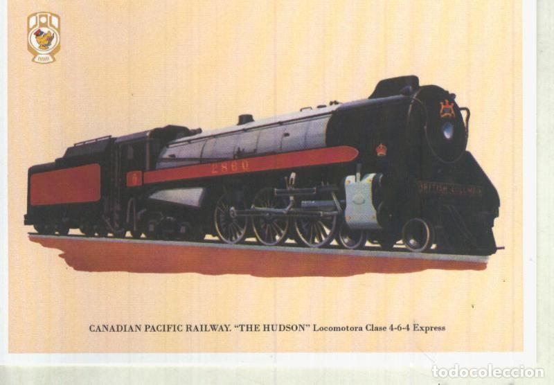 Postkarten: Postal / Postcard: El Boletin serie 1 numero 04 de 12: Canadian Pacific Railway: The Hudson - A.Llop