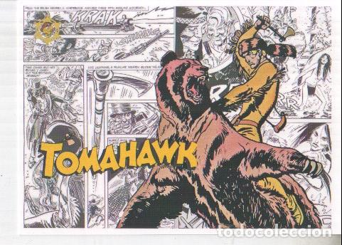Postkarten: Postal / Postcard: El Boletin serie 2: Tomahawk (clasicos del Western) numero 07 de 12: Tomahawk -