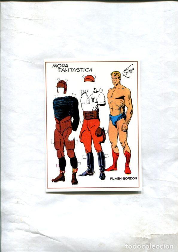 Postkarten: Postal / Postcard: El Boletin serie 5 numero 02 de 12: Flash Gordon: Moda Fantastica: Flash Gordon -