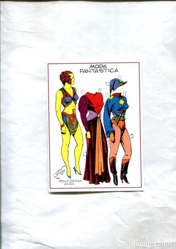 Postkarten: Postal / Postcard: El Boletin serie 5 numero 10 de 12: Flash Gordon: Moda Fantastica: Princessa Aura