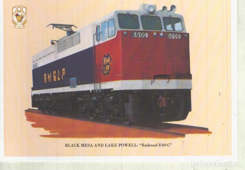 Postkarten: Postal / Postcard: El Boletin serie 1 numero 10 de 12: Black Mesa and Lake Powell - A.Llop