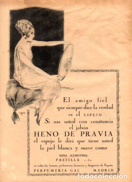 Postkarten: LAMINA V52070: Publicidad jabon Heno de Pravia