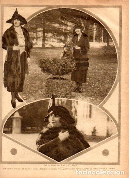 Postkarten: LAMINA V52242: Consuelo y Paquita Torres tiples del teatro Reina Victoria