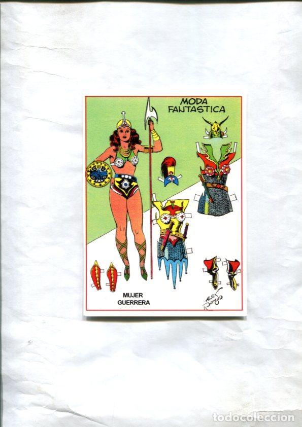 Postkarten: Postal / Postcard: El Boletin serie 5 numero 06: Moda Fantastica: Mujer Guerrera, serie Flash Gordon