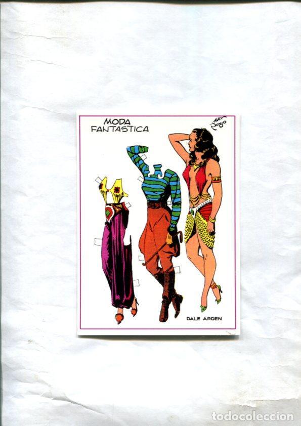 Postkarten: Postal / Postcard: El Boletin serie 5 numero 03 de 12: Flash Gordon: Moda Fantastica: Dale Arden - S