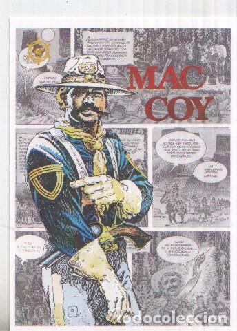 Postkarten: Postal / Postcard: El Boletin serie 2: Mac Coy (clasicos del Western) numero 08 de 12: Mac Coy - A.