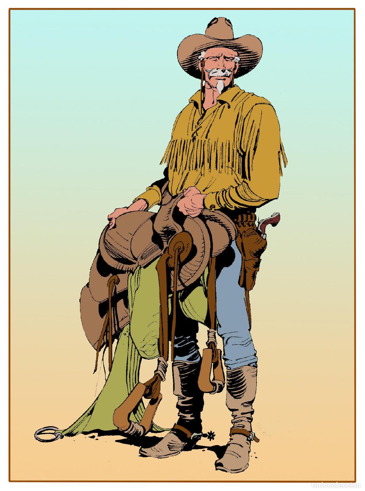Postkarten: Postal / Postcard: El Boletin serie 09: Kit Carson: Tex Willer 1&ordf; serie personaje: Kit Carson - Silv