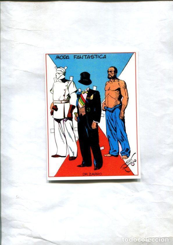 Postkarten: Postal / Postcard: El Boletin serie 5 numero 05 de 12: Flash Gordon: Moda Fantastica: Dr.Zarro (Dr.Z
