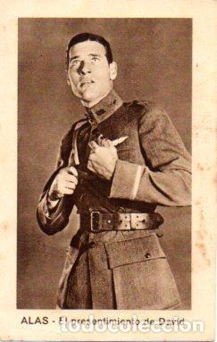 Postcards: V48203: Cromo El presentimiento de David. Colecci&oacute;n Alas num 10 de 21 - NULL